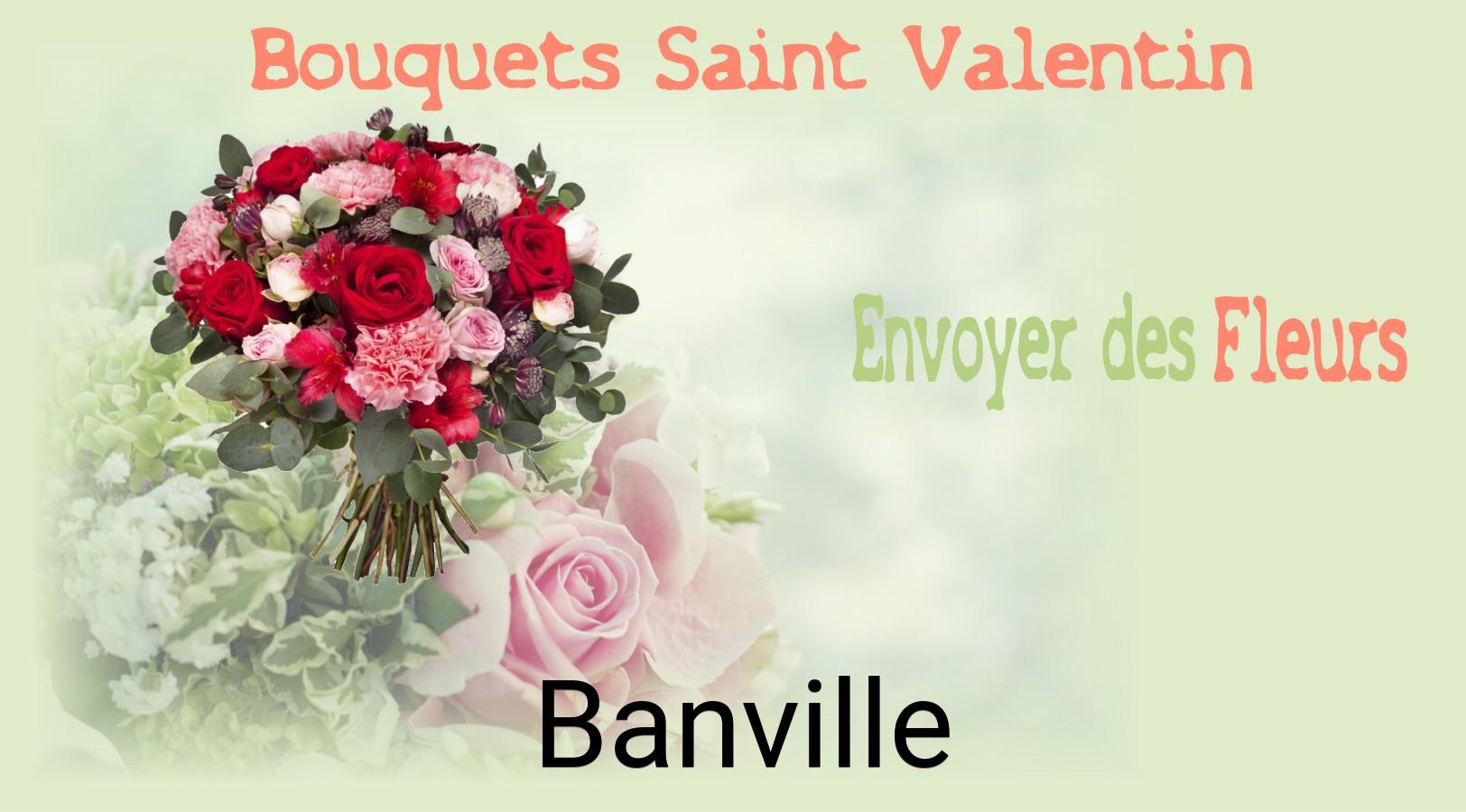 Roses de Saint-Valentin livrées à Banville